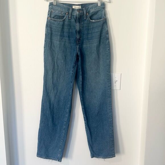 Madewell The Baggy Straight Jeans 27 - Picture 1 of 7